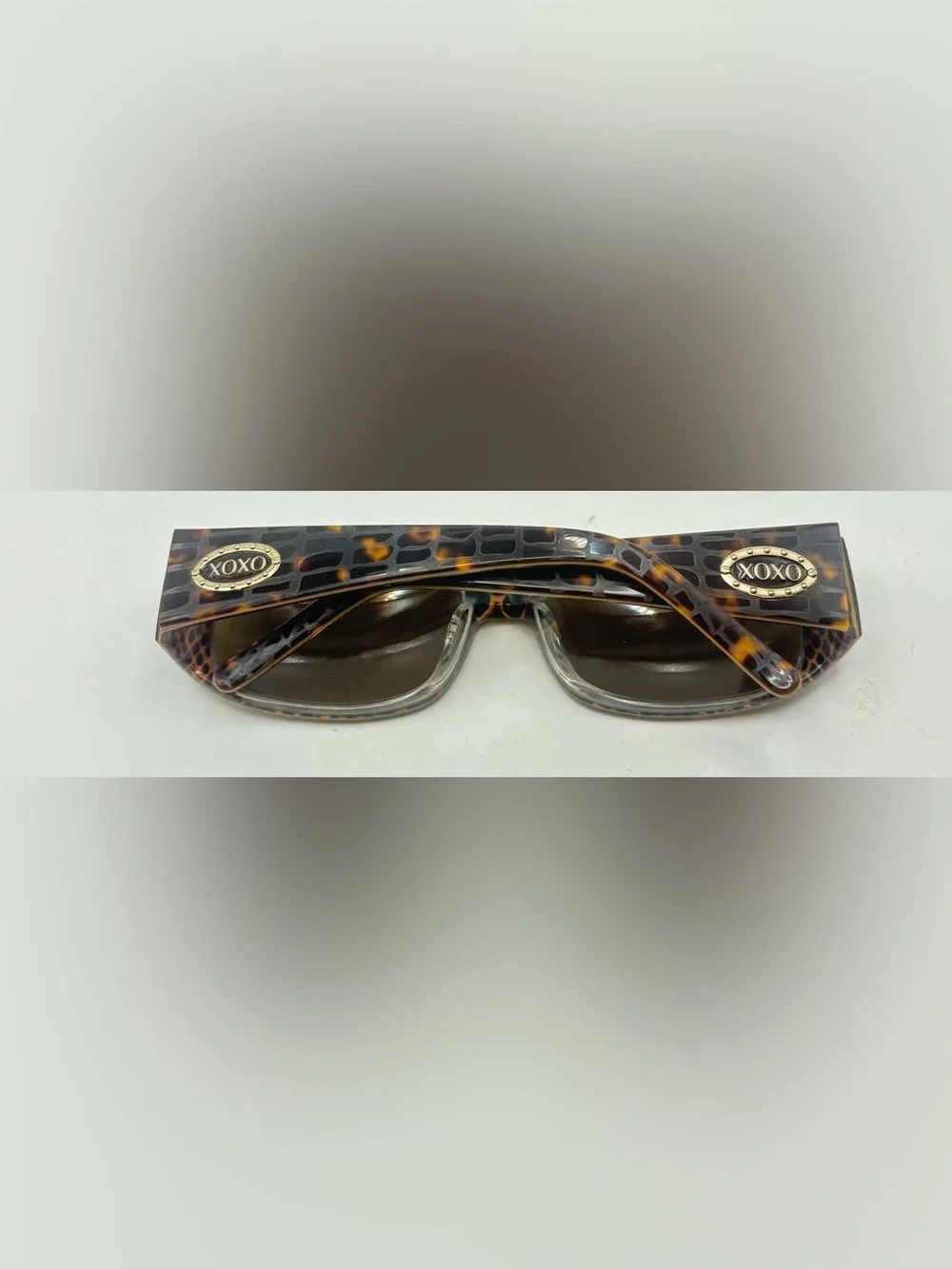 Xoxo X2323CP Brown Oval Sunglasses Frames Only